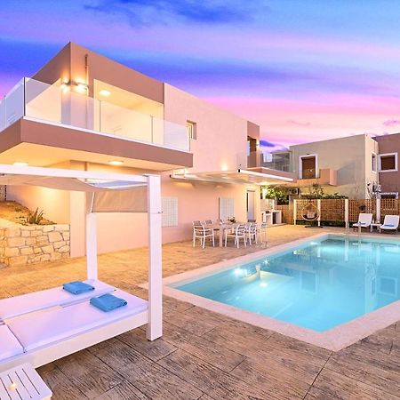 Allas Villa Heated Pool Chania  Ngoại thất bức ảnh