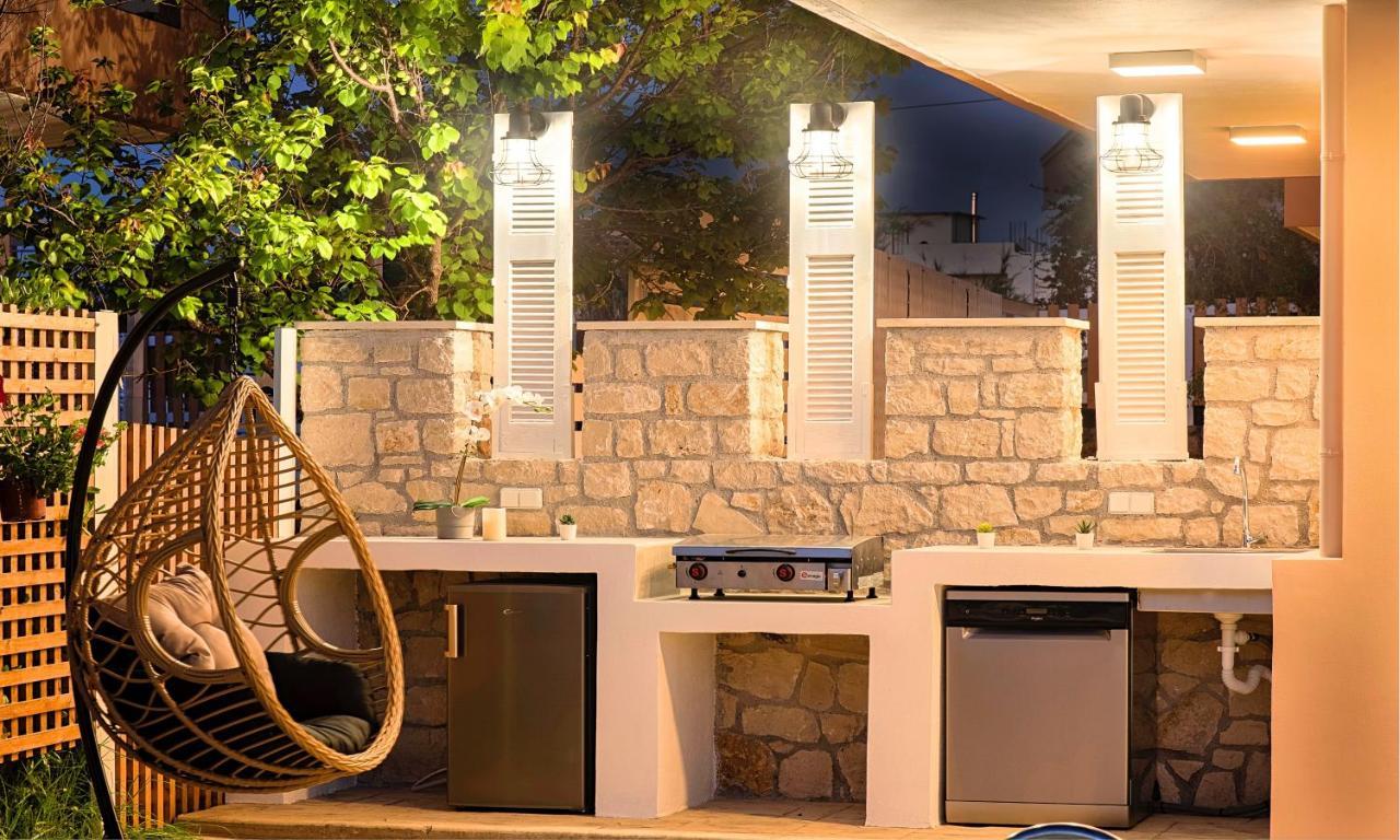 Allas Villa Heated Pool Chania  Ngoại thất bức ảnh
